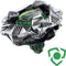 Beyblade X Pack Obsidian Shell 4-60D, Echte Takara Tomy defensie-stijl router, Vanaf 8 jaar