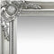 vidaXL - Wandspiegel - barok - stijl - 60x60 - cm - zilverkleurig