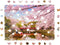 UNIDRAGON Houten Puzzel Voor Volwassenen Woosaic - Sakura - 250 stukjes - Medium 23x31 cm