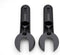 Bugaboo Fox - Wiegstandaard Adapters - Voor Fox reiswieg en Bugaboo Runner - Zwart