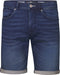 Petrol Industries - Heren Jackson Stretch Denim Short Sailfish - Blauw - Maat M