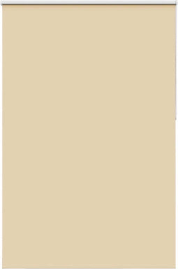 vidaXL - Rolgordijn - verduisterend - 155x210 - cm - stofbreedte - 151,6 - cm - beige