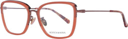 Scotch & Soda SS3013 55205 bril zonder sterke - Dames - Rood