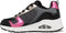 Skechers Uno Metallic Remix - Lage sneakers - Zwart - Maat 28