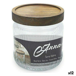 Glazen pot La Mediterránea Anna 450 ml 0,45 L (12 Stuks)
