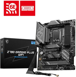 MSI Z790 GAMING PLUS WIFI - Moederbord - Intel Z790 - Wi-Fi 6 - ATX