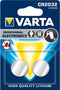 Varta CR2032 - Knoopcel Batterij - 3V 230mAh (2 stuks)
