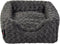 Jack and Vanilla Huisdierengrot Softy S 40x40x39 cm rosette grijs