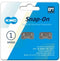 KMC Verbindingsschakel 1/8 single speed - Snap On - Anti-roest - 2 stuks