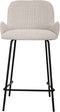 PTMD Leander Cream Bar Stool