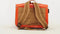 Own Stuff Lederen Boekentas Lagere school - Laqué Roest