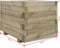 vidaXL - Plantenbak - verhoogd - vierkant - 50x50x40 - cm - hout