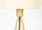 Zuiver Fan Vloerlamp/ Staande driepoot lamp Bamboo - Wit