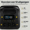 Aqiila PowerBird S1800V2 - Draagbare Powerstation 1800W 1229Wh - 12 Uitgangen 3x AC USB-C/A 12V LED-lamp App bediening