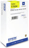 Epson T7554 - Cartridge - 39 ML - Geel