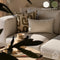 Dutch Decor NIMA - Sierkussen 45x45 cm - Mayfly - groen en beige - Inclusief binnenkussen