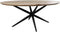 HSM Collection Ovaal Salontafelblad Bern 220cm Naturel Mangohout