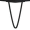 vidaXL - Nachtkastjes - 2 - st - 40x35x69 - cm - bewerkt - hout - zwart