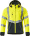 Mascot Safe Supreme Softshell jas 15502-246 - Hi-Vis geel/donkermarine - Ademend winddicht waterafstotend - S