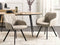 Set van 2 eetkamerstoelen MONEE Beige