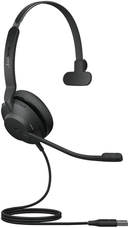Jabra Evolve2 30 - On-Ear Koptelefoon - Draad - Microfoon - Zwart
