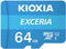 Kioxia Exceria - micro SD geheugenkaart 64GB - UHS-I Klasse 10 - Blauw