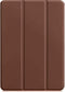 imoshion Tablet Hoes - Geschikt voor iPad Pro 12.9 (2022) / Pro 12.9 (2021) - Trifold Bookcase - Bruin