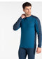 Dare2b Heren thermische basislaag set Moonlite Denim / Kingfish blauw - M