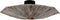 GOOD&MOJO Plafonniere Panama - Donker grijs - 65x65x7cm - Scandinavisch