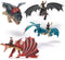 Dreamworks Dragons - Hoe Tem Je Een Draak - Eindstrijd Speelset met 4 Draken en 3 Vikingen (set van 7)