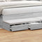 vidaXL - Ligbed - in - Grijs - Sonoma - - - 180x36,5x16,5 - cm - - - Gemaakt - van - Engineered - Wood