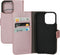 Mobiparts iPhone 13 Pro - Wallet Case - Saffiano motief - Roze