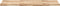 vidaXL - Wastafelblad - 140x60x4 - cm - onbehandeld - massief - acaciahout