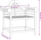 vidaXL - Tuinstoel - 88x60x92 - cm - massief - teakhout