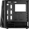 Aerocool NightHawk Duo - Micro ATX/ Mini ITX/ ATX Midtower Behuizing - RGB Verlichting - Zwart