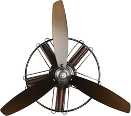 Wanddecoratie Home ESPRIT Bruin Koper Propellers Loft 55 x 16 x 52 cm