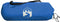 vidaXL - Strandtent - 274x178x170/148 - cm - 185T - polyester - azuurblauw