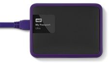 WD My Passport Ultra - Grip Pack USB 3.0 - Paars
