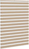 vidaXL - Zebra - Blind - 155x200 - cm - stofbreedte - 150,9 - cm - polyester - zandbruin