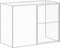 vidaXL - Hondenhok - met - ren - 214x1273x181 - cm - staal - lichtgrijs