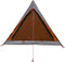 vidaXL - Tent - 2-persoons - waterdicht - grijs - en - oranje