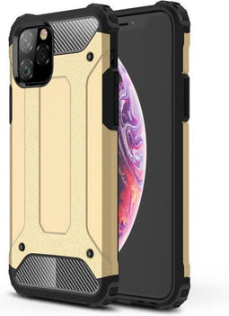 Lunso - Armor Guard hoes - Geschikt voor iPhone 11 Pro - Goud