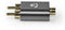 Nedis CATB22255AL - Stereo Adapter - RCA naar 3.5mm - Grijs Zwart