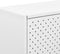 vidaXL - Hoge - kast - 80x35x100 - cm - staal - wit