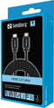 Sandberg 508-97 - HDMI 2.0 kabel - 4K 60Hz - Zwart