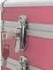 vidaXL - Make-up - trolley - aluminium - roze