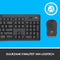 Logitech MK295 - Draadloze Toetsenbord- en Muiscombinatie - SilentTouch-technologie - Zwart