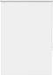 vidaXL - Rolgordijn - verduisterend - 115x130 - cm - stofbreedte - 110,7 - cm - wit