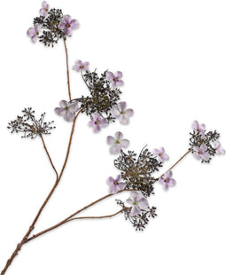 Silk-ka Kunstbloem-Zijde Bloem Hortensia Tak Paars 94 cm