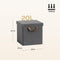 Woltu Opbergboxen Set - 3 Stuks - Opvouwbaar - 27x27x27cm - Grijs (3 stuks)